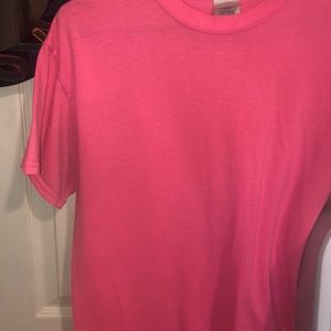 plain pink shirt